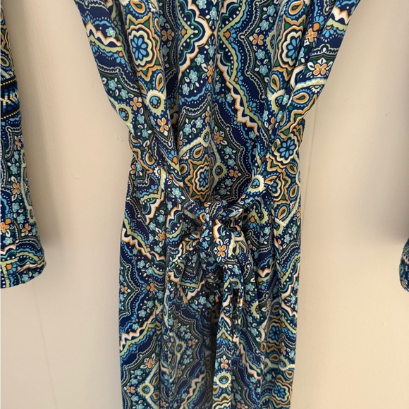 Tacera Multicolor Boho Patterned Dress. Smoke & pet free home. Easy care. - Picture 4 of 6